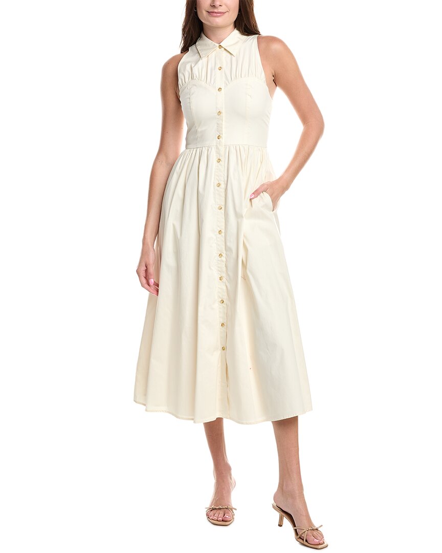 sachin and babi light blue dress Anthropologie Hutch Sleeveless Smocked Drop Waist Dress