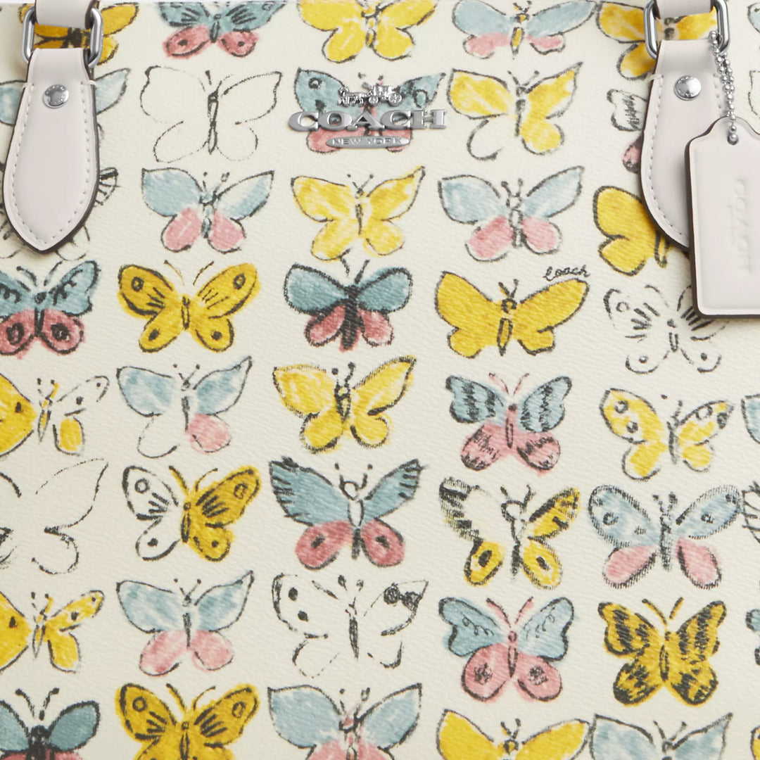 Coach Outlet Gallery Tote Bag With Butterfly Print | ShopSimon