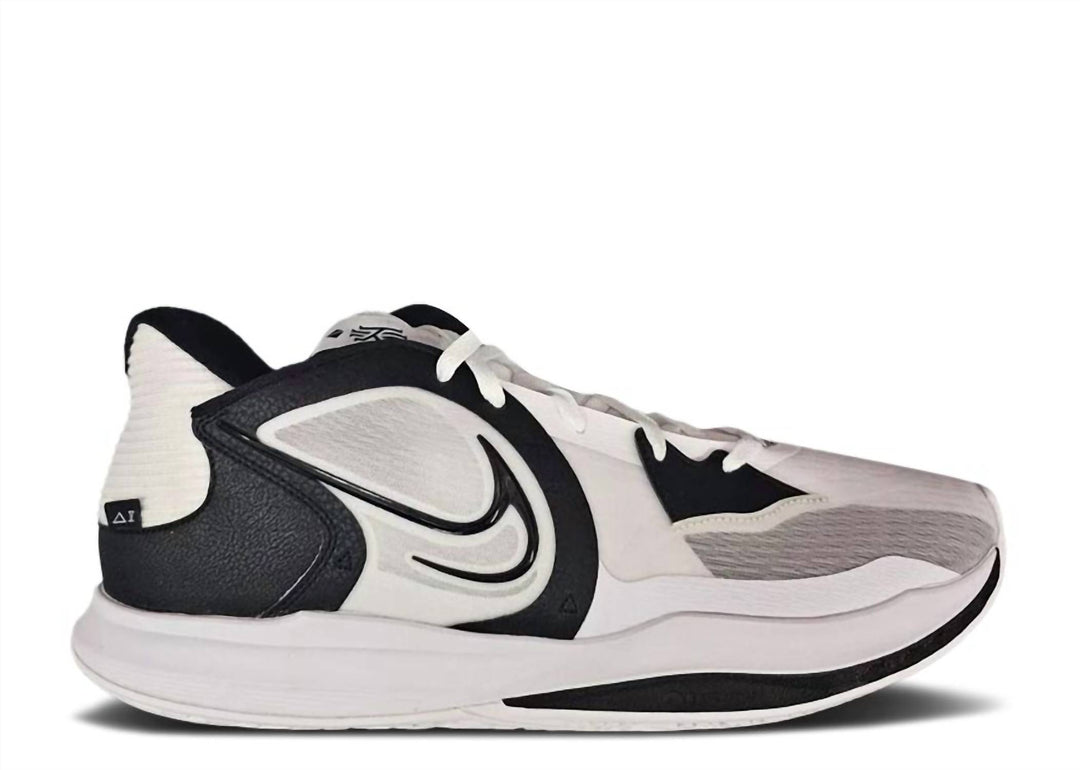 NIKE ☆ Kyrie 5 Low TB ‘White Black’ NIKE Unisex Kyrie Low 5 Tb Promo Sneakers In White/black