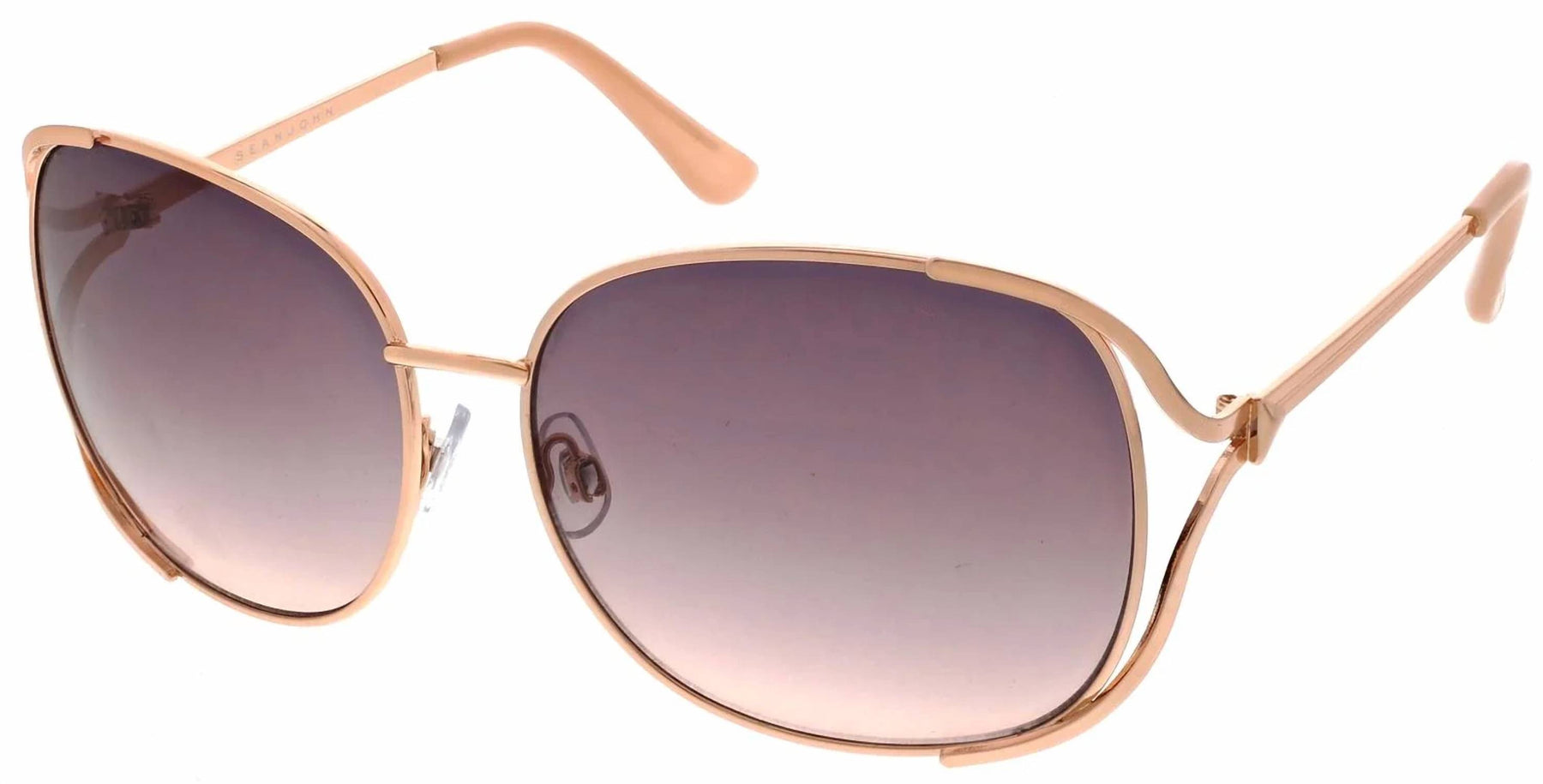 Sean John Women's Large Oval Sunglasses (Gold Lord & Taylor)