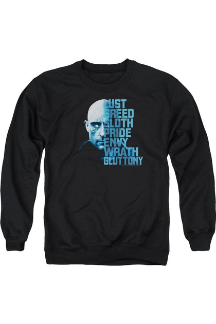 Gildan Shazam Movie Evil Sivana Adult Crewneck Sweatshirt | ShopSimon