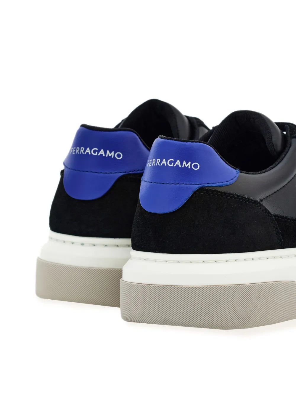 【FERRAGAMO】SNEAKERS Salvatore Ferragamo Ferragamo Gancini Panelled Leather