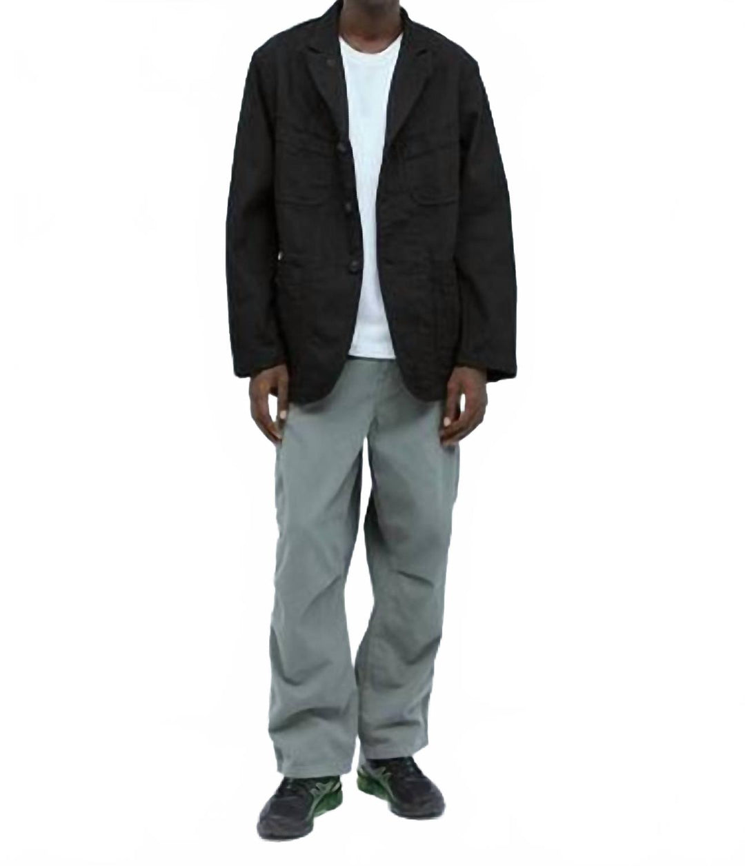 Engineered Garments Men's Bedford Jacket In Black Flat Twill