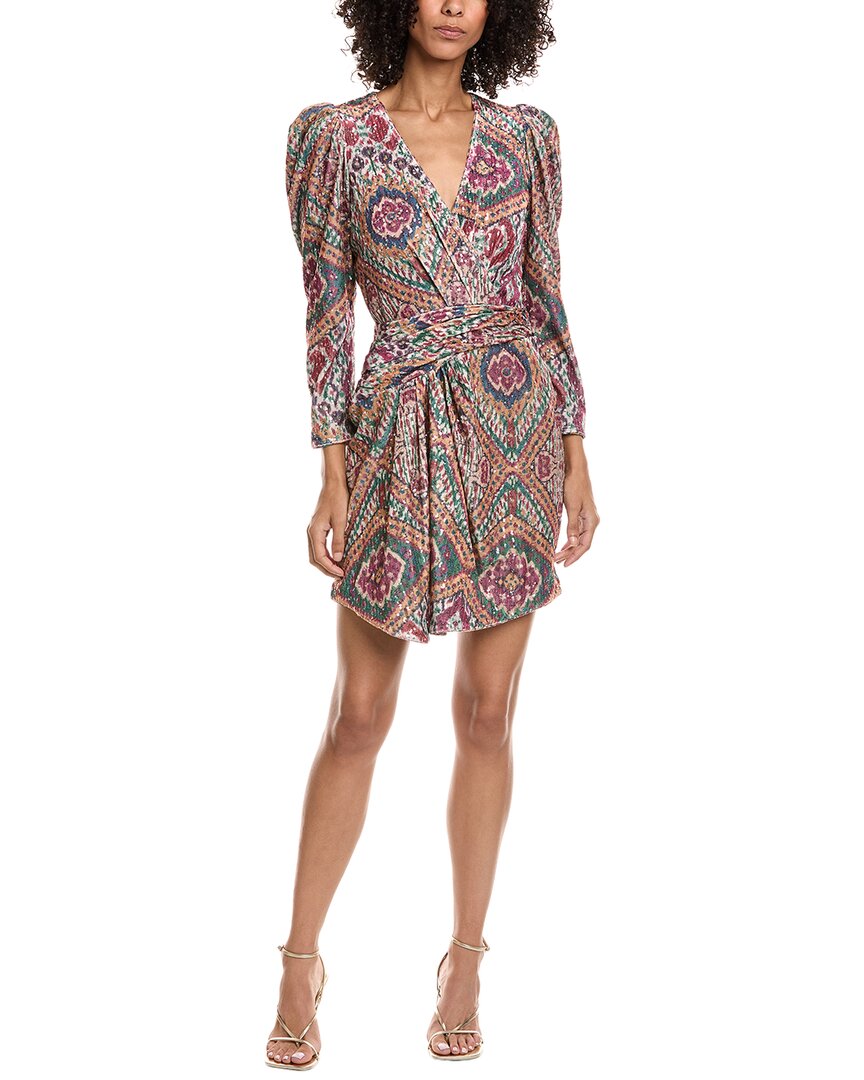 ba&sh glitter dress ba&sh Tola Velvet Sequin Mini Dress