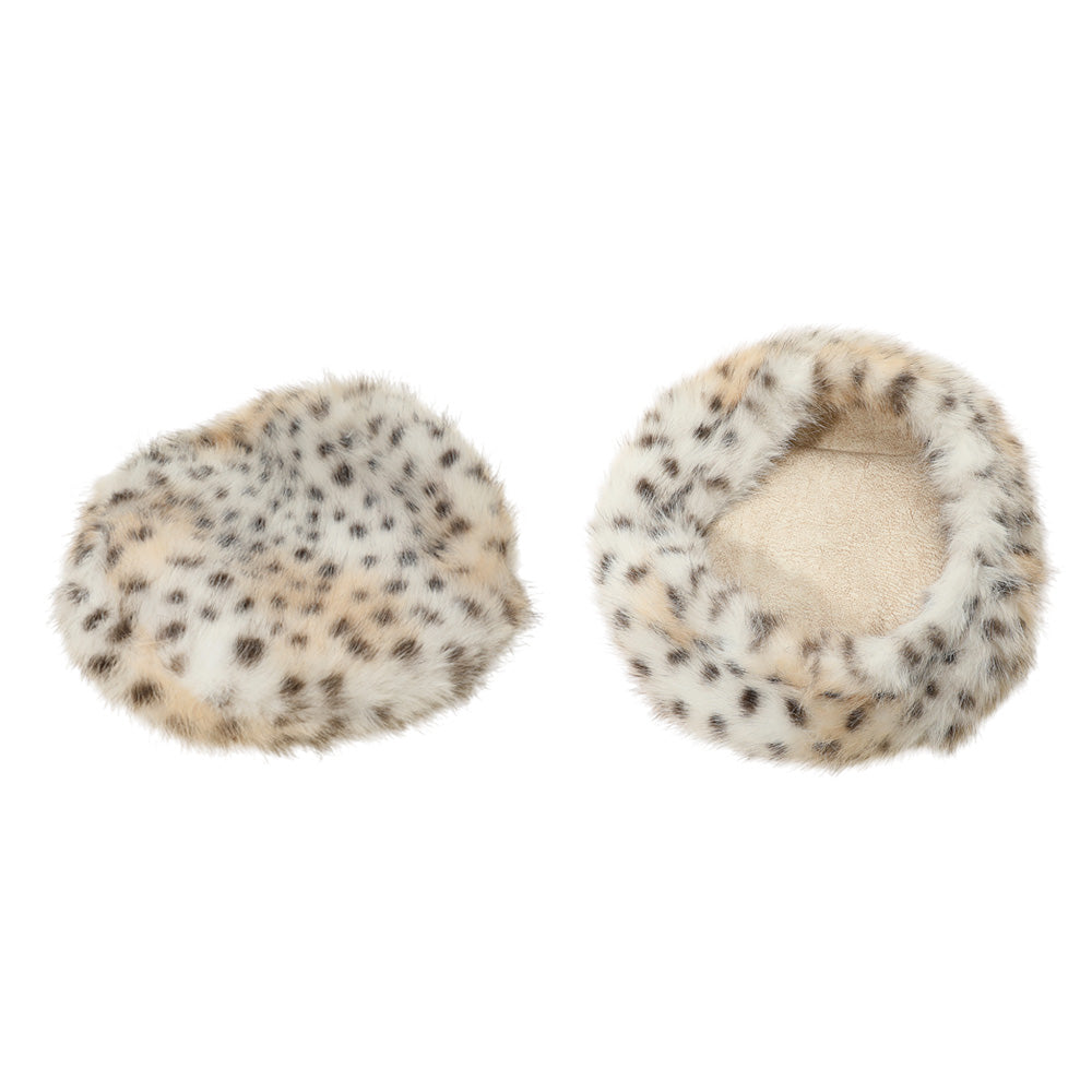 3787 Plush Faux Fur French Beret Hat, Beige, Soft Winter Fashion Cap, Classic Amazon.com: Winter Faux Fur Furry Beret Hats Warm Fluffy  main image 3