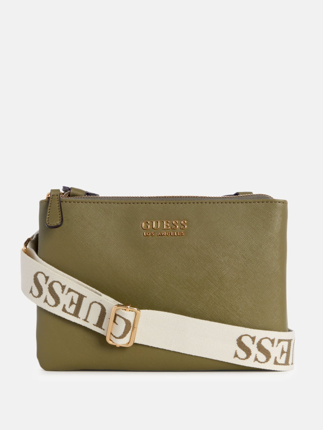 Guess Factory Lindfield Triple Compartment Crossbody | ShopSimon