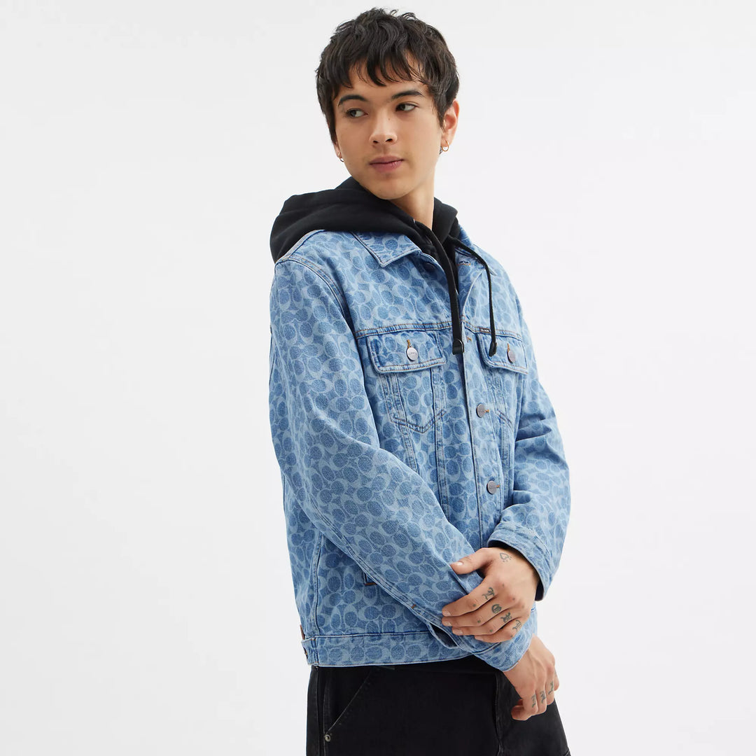 れ*ん様 〈 COACH 〉Signature Denim Jacket COACH® Outlet | Signature Denim Jacket