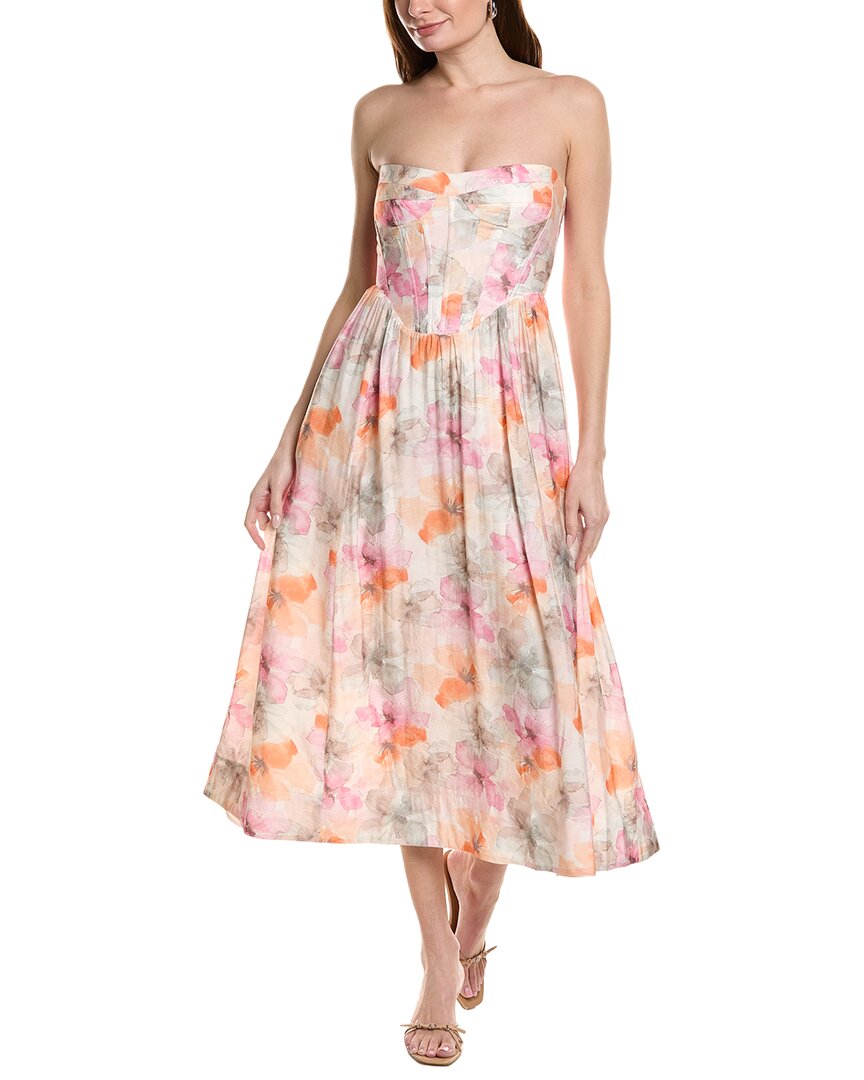 Bardot Lola Corset Midi Dress