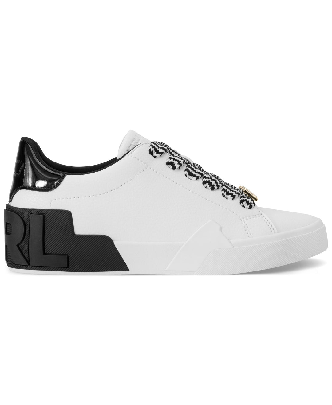KARL LAGERFELD PARIS Women's Melora Lace-Up Sneaker | ShopSimon