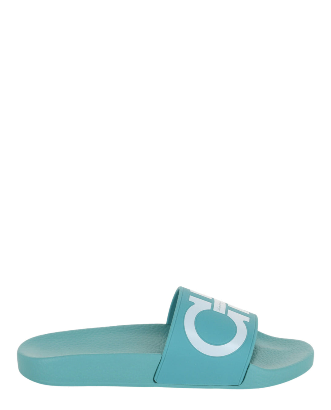 Ferragamo Groovy Dual Gancini Slides Multi Mens FERRAGAMO ​Groovy Dual Gancini Logo Slide Sandals on SALE  main image 2