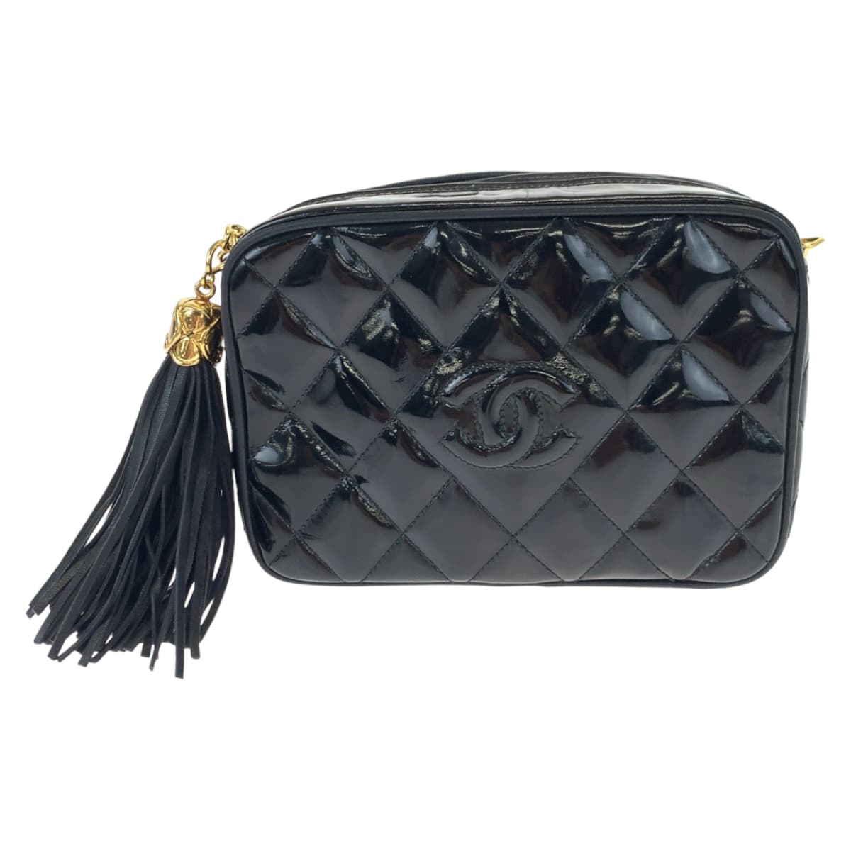 CHANEL Chanel Vintage Patent Leather Shoulder Bag,New Products : American Fashion Style Bags On Sale