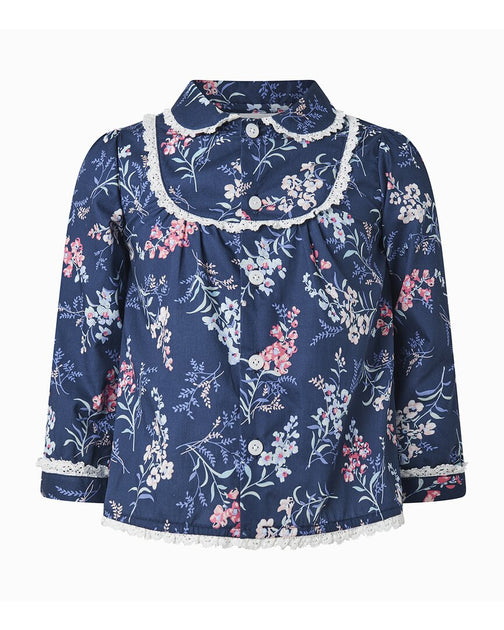 Rachel Riley Rose Frill Blouse | ShopSimon