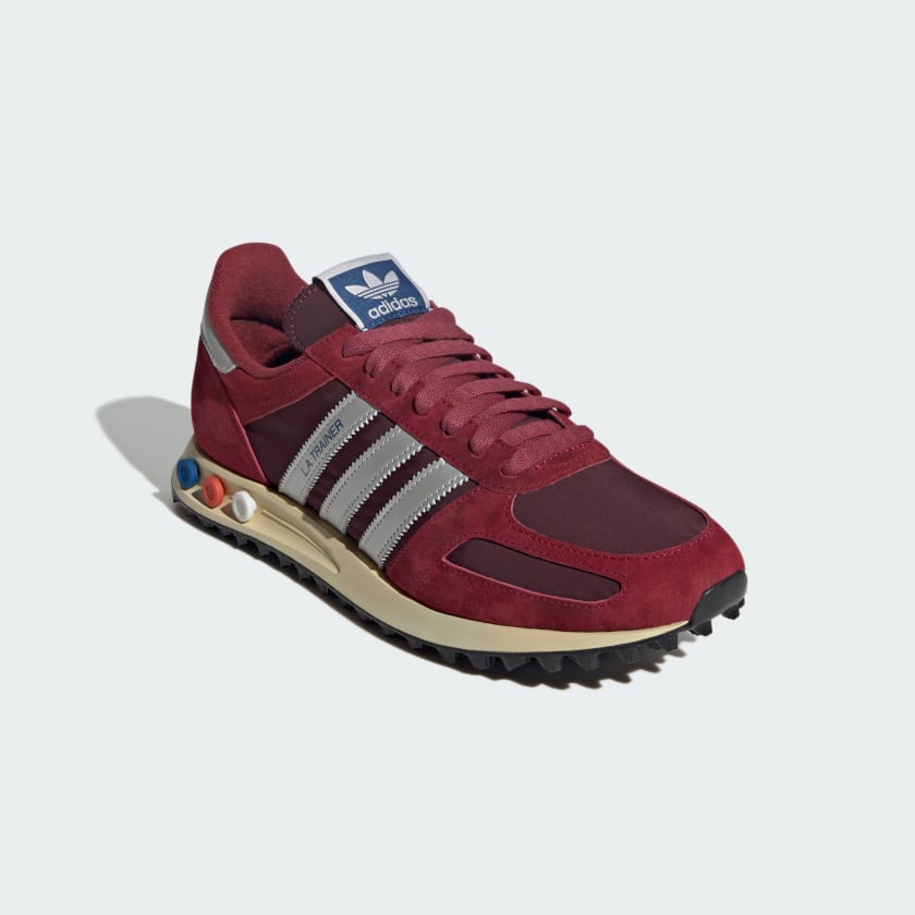 adidas gazelle silver green womens adidas Men's La Sneaker Og Shoes