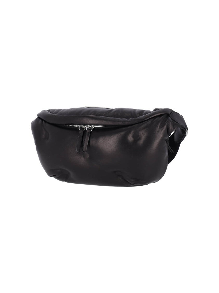 バッグ・カバンその他 Maison Margiela Quilted Nappa Leather Black Glam Slam Bag Maison Margiela - BLACK MEDIUM GLAM SLAM BAG – LE LABO STORE