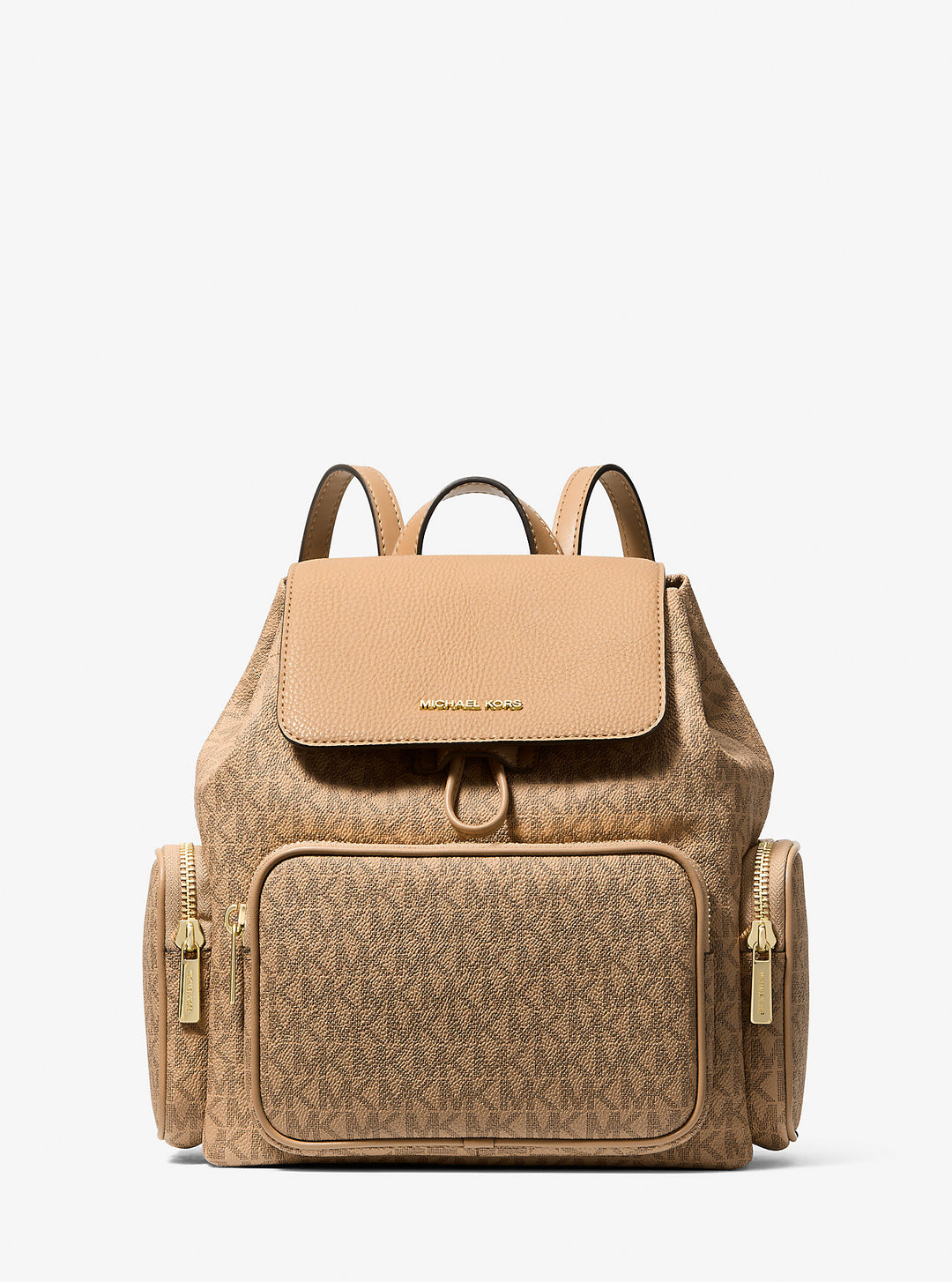 Michael Kors Outlet Merritt Small Signature Logo Cargo Backpack