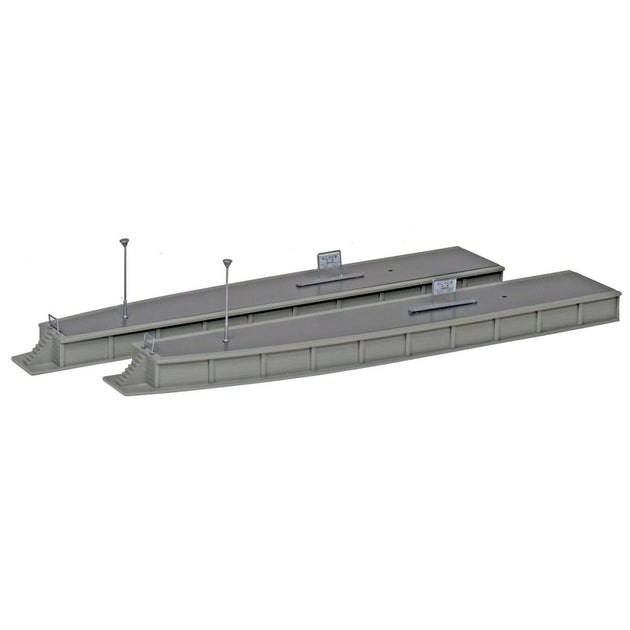 Kato N Scale Island C Left & Right Model Railway Platform End | ShopSimon