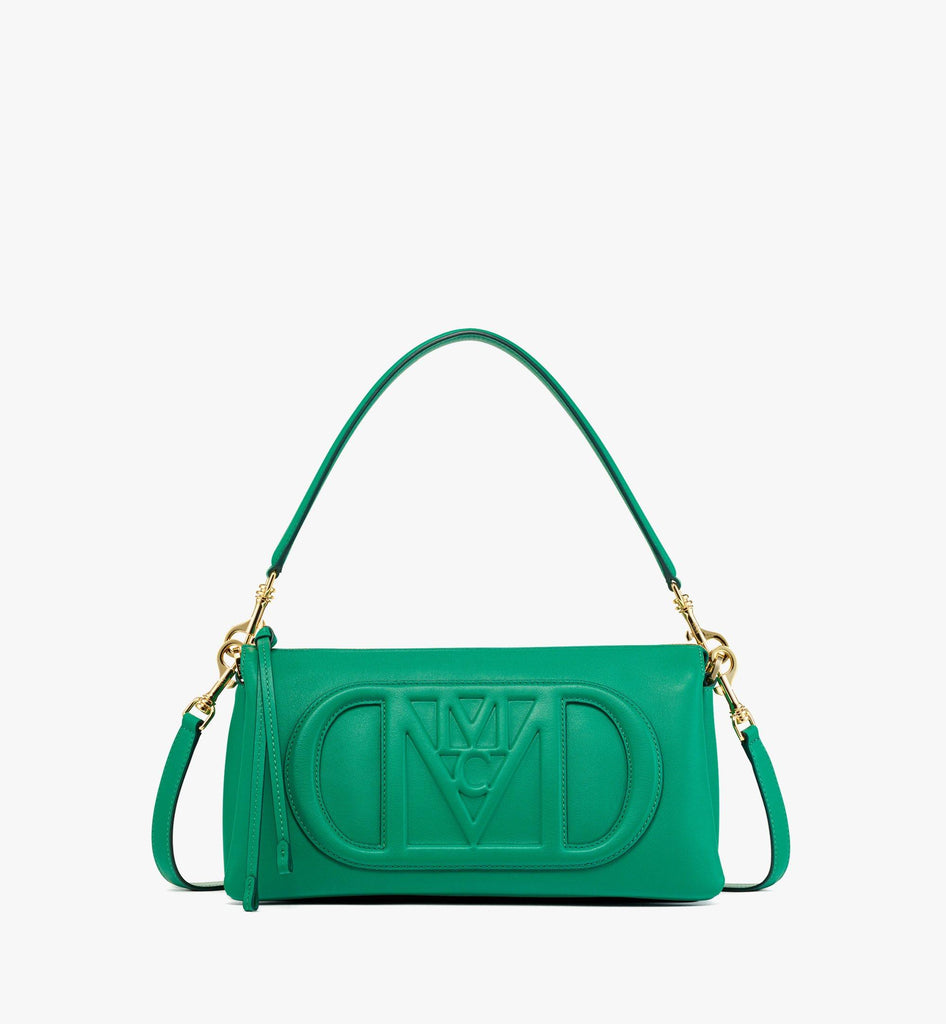 MCM Mode Travia Shoulder Bag in Spanish Calf Leather | ShopSimon
