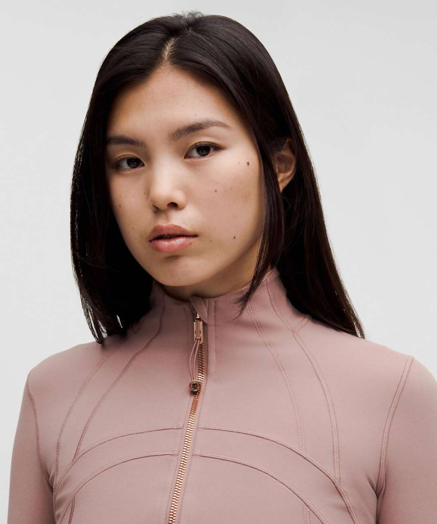 lululemon Define Nulu Jacket In Twilight Rose / Rose Gold | ShopSimon