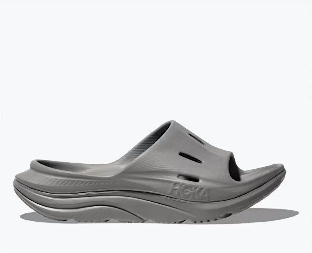 Hoka RECOVERY SLIDE ベージュカモフラ 11 ホカ Hoka Men's Ora Recovery Slide In Gray | ShopSimon