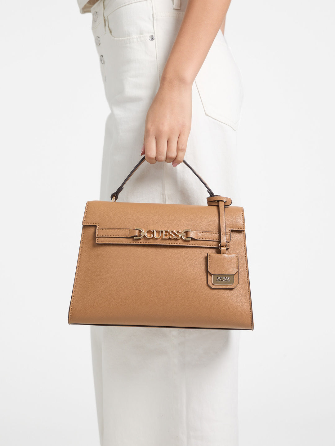 Guess Factory Rhiannon Logo Top Handle Bag | ShopSimon 9021 Factory Rhiannon Logo Top Handle Bag display picture 1