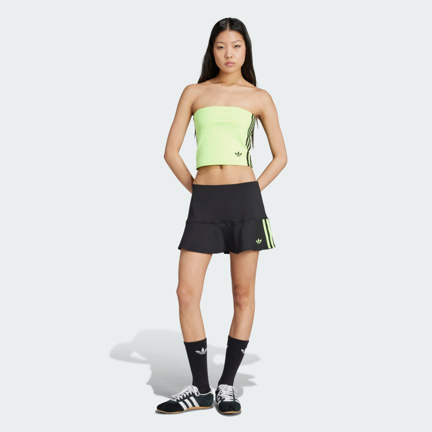 adidas Women's Adicolor Interlock 3-stripes Mini Skirt
