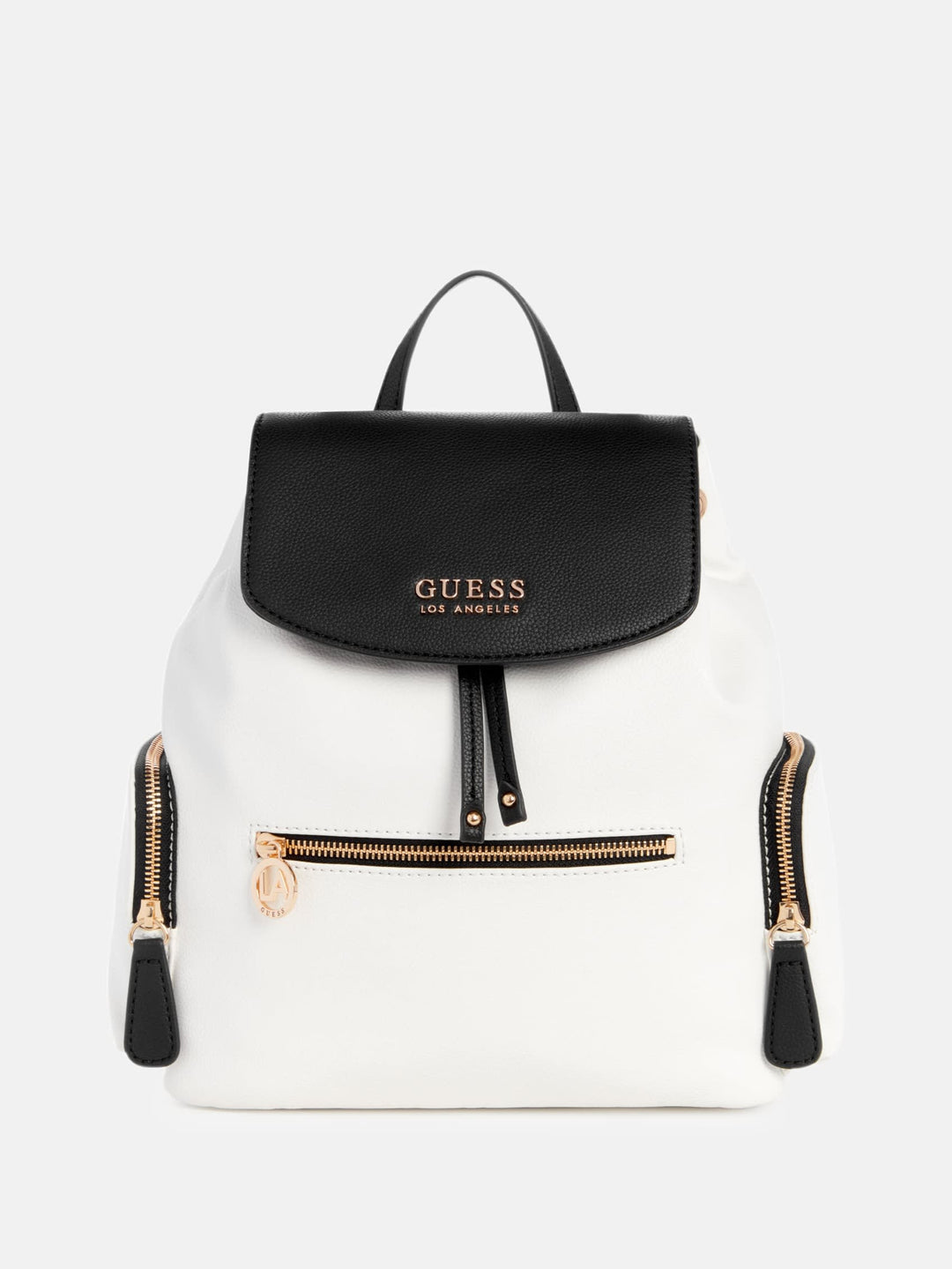 black and white guess mini backpack Guess Factory Highmeadow Backpack