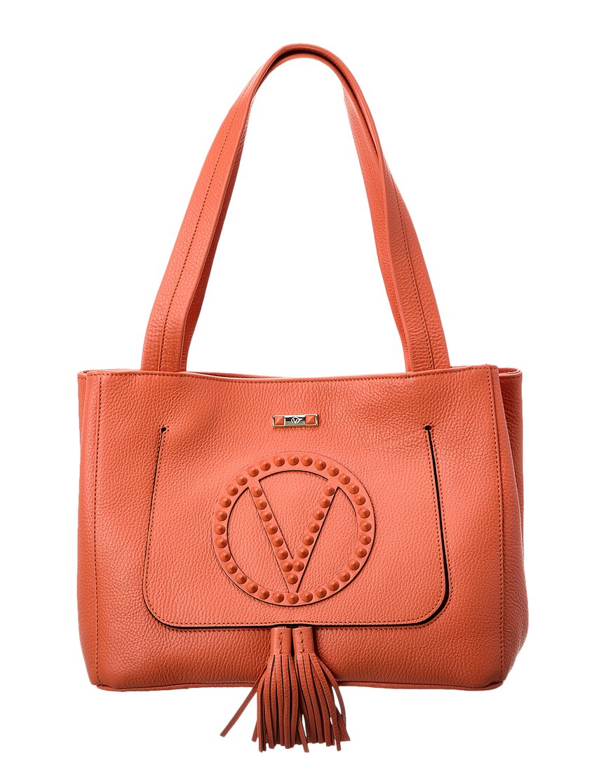 Valentino store Ollie Pebbled Leather Tassel Tote