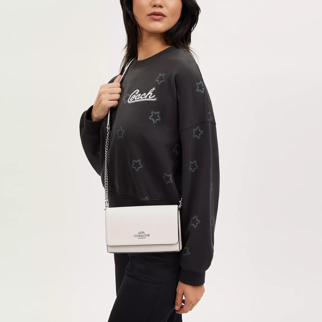 コーチ　クレーププリーツバック Coach Outlet Flap Crossbody | ShopSimon