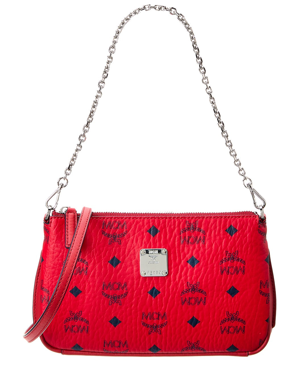 MCM Mini Aren Shoulder Bag In Visetos | ShopSimon