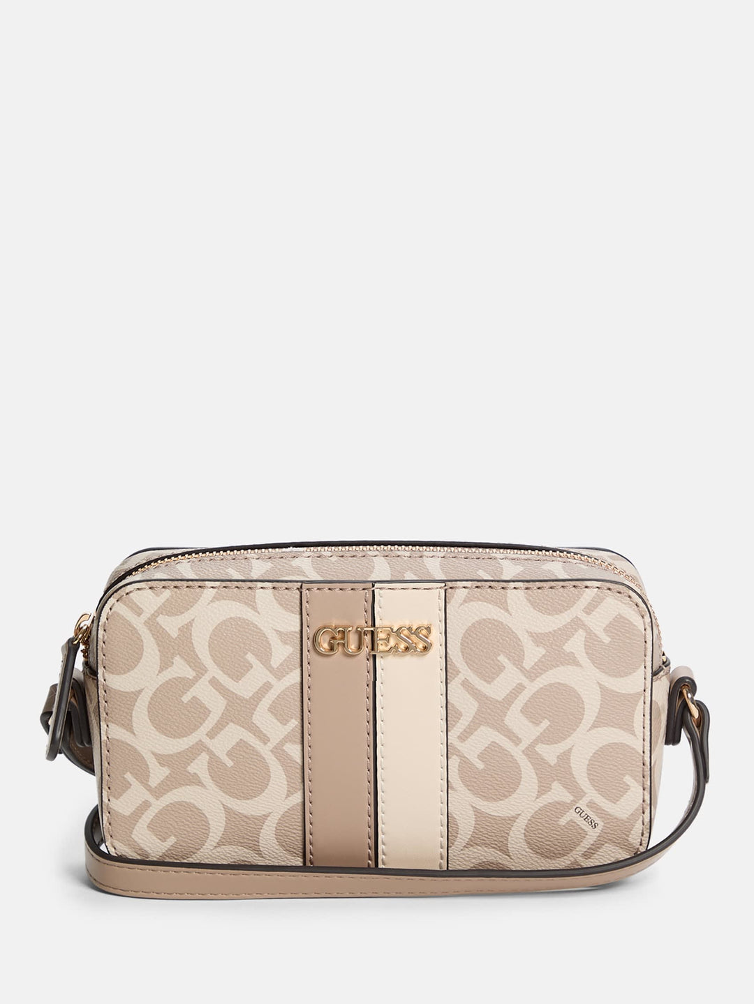 Guess Factory Kyrie Mini Faux-Leather Camera Crossbody | ShopSimon