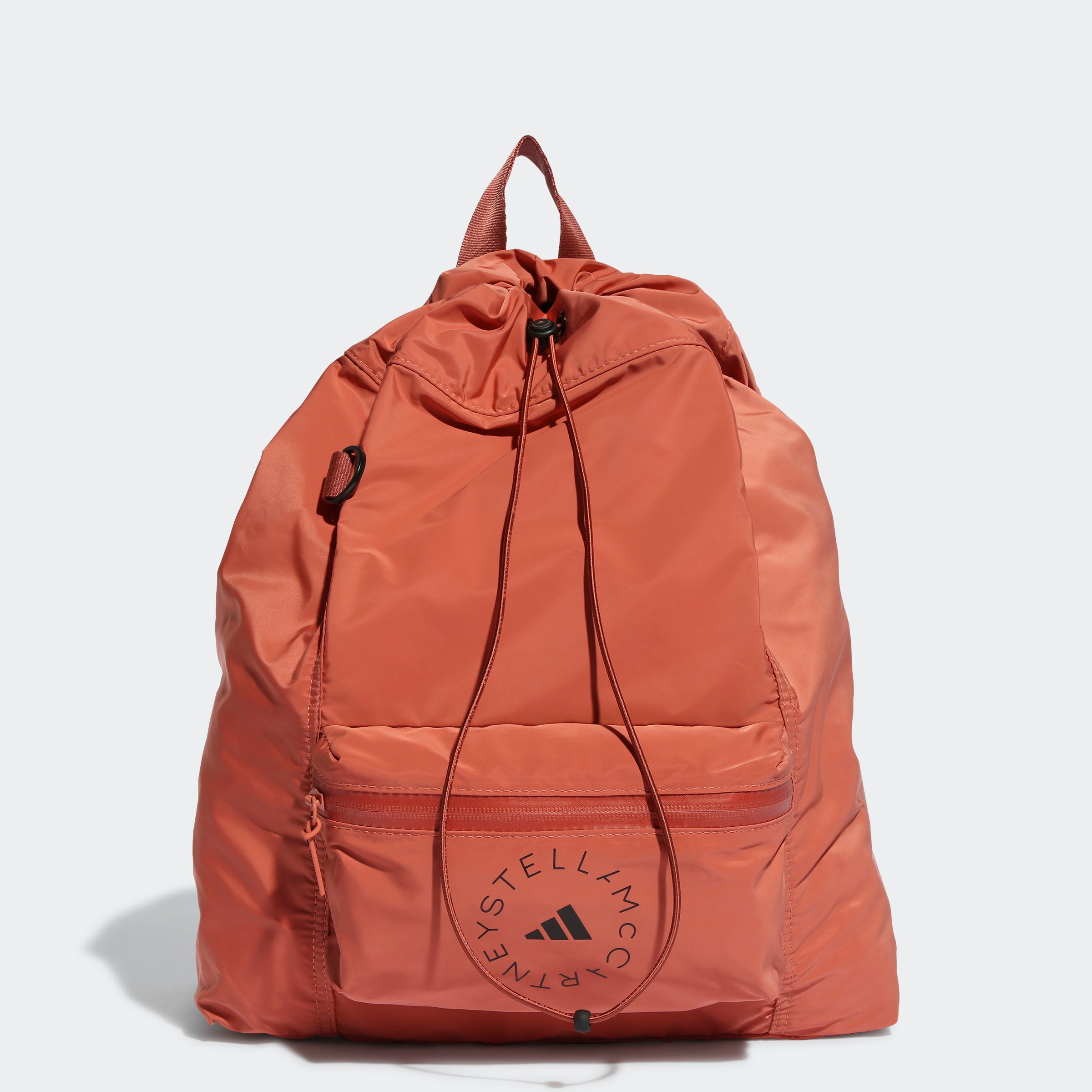 Adidas By Stella Mccartney◆ASMC GYM SACK IN RECYCLED NYLON adidas by Stella McCartney ASMC Gym Sack in Black & White