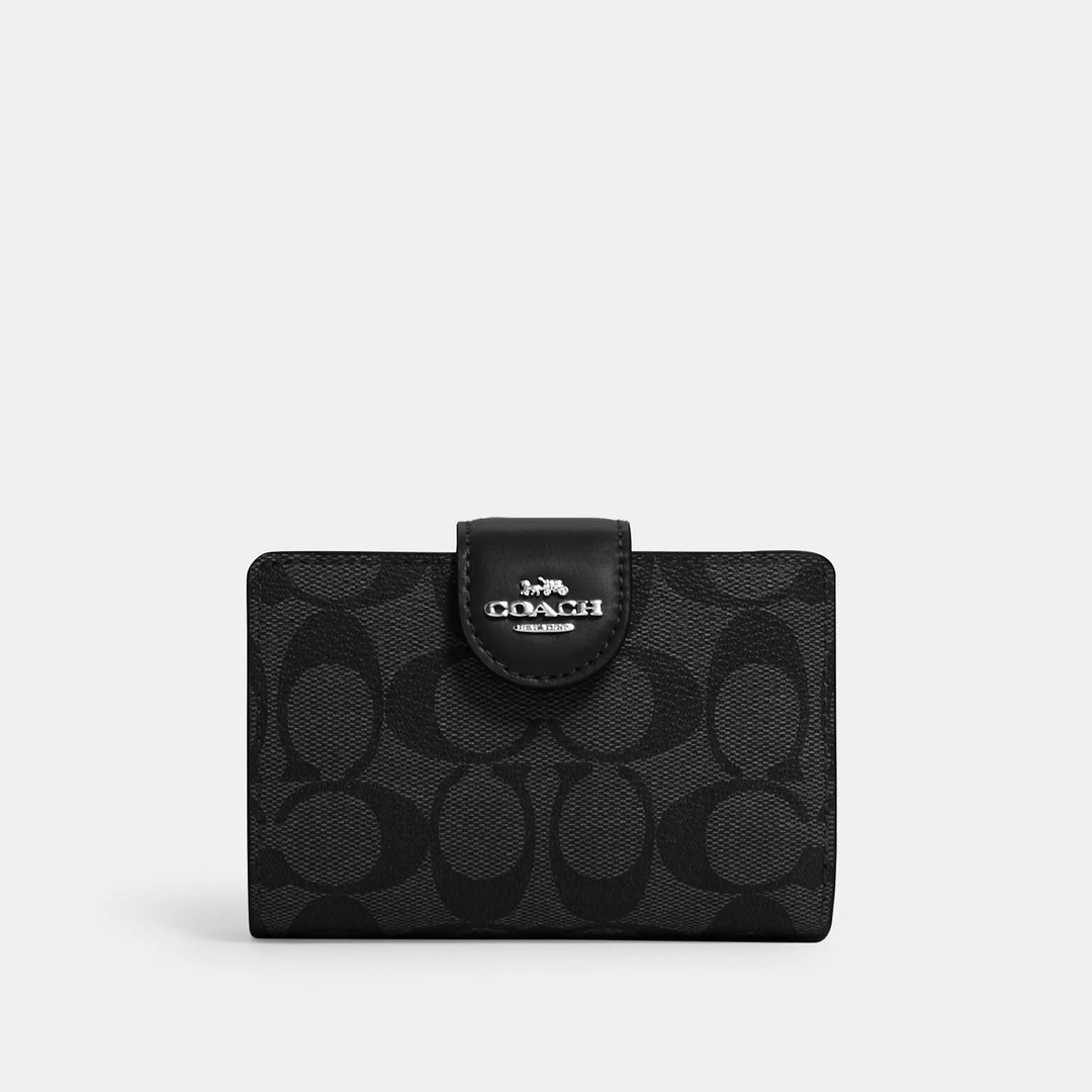 Coach medium corner wallet sale