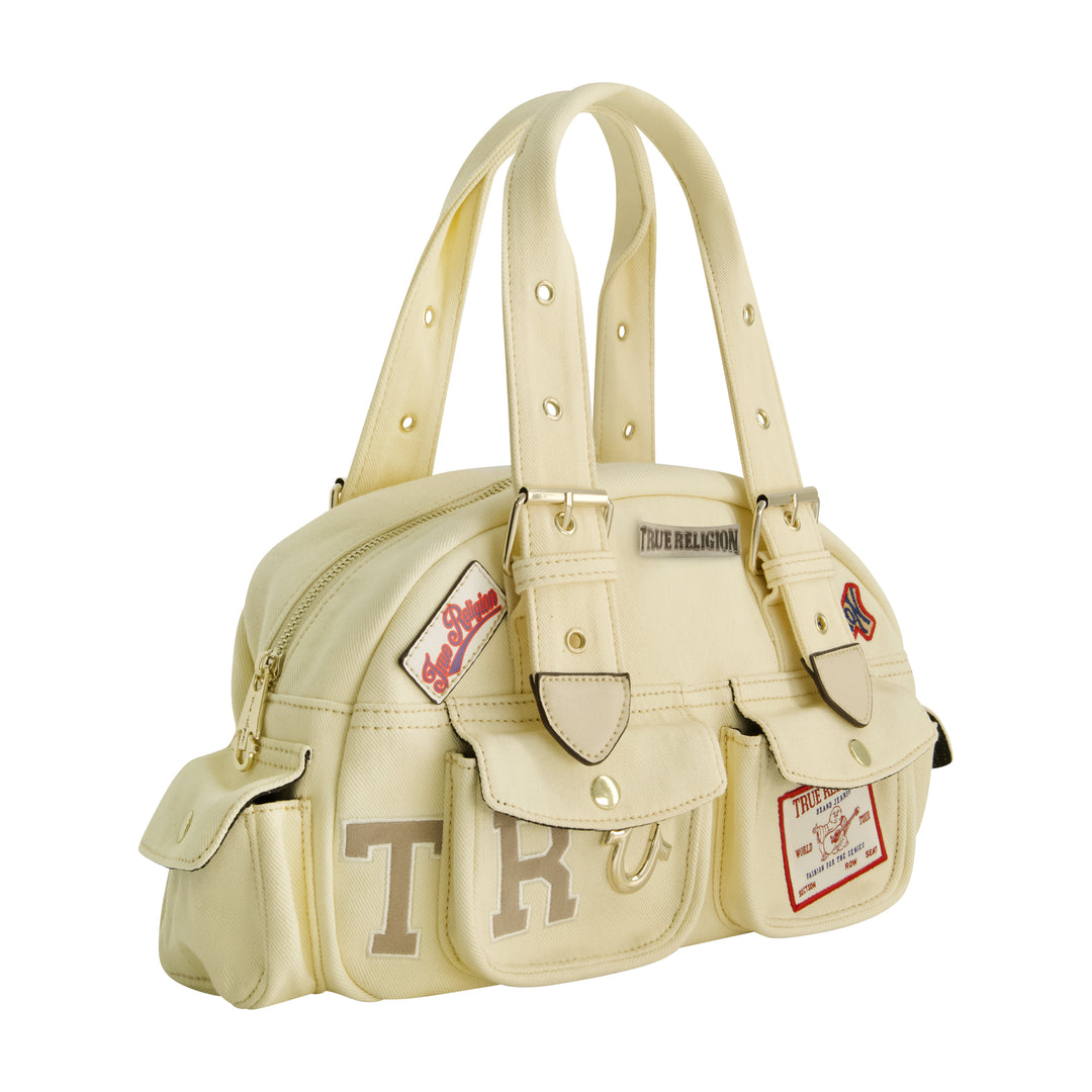 True Religion Multi Patch Satchel | ShopSimon