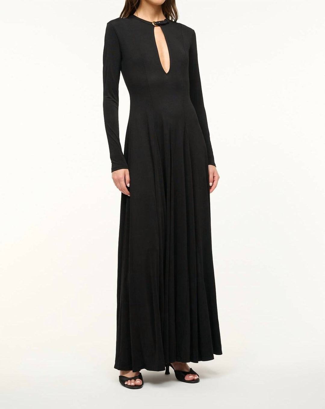 amerie maxi dress STAUD Amerie Dress In Black