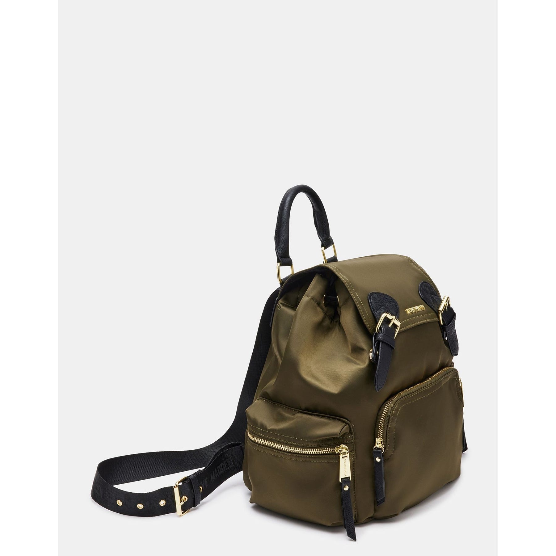 Steve Madden Nylon Backpack Olive
