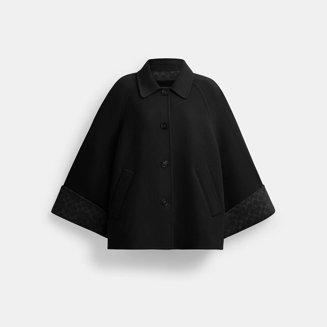 Coach Outlet Wool Swing Coat | ShopSimon