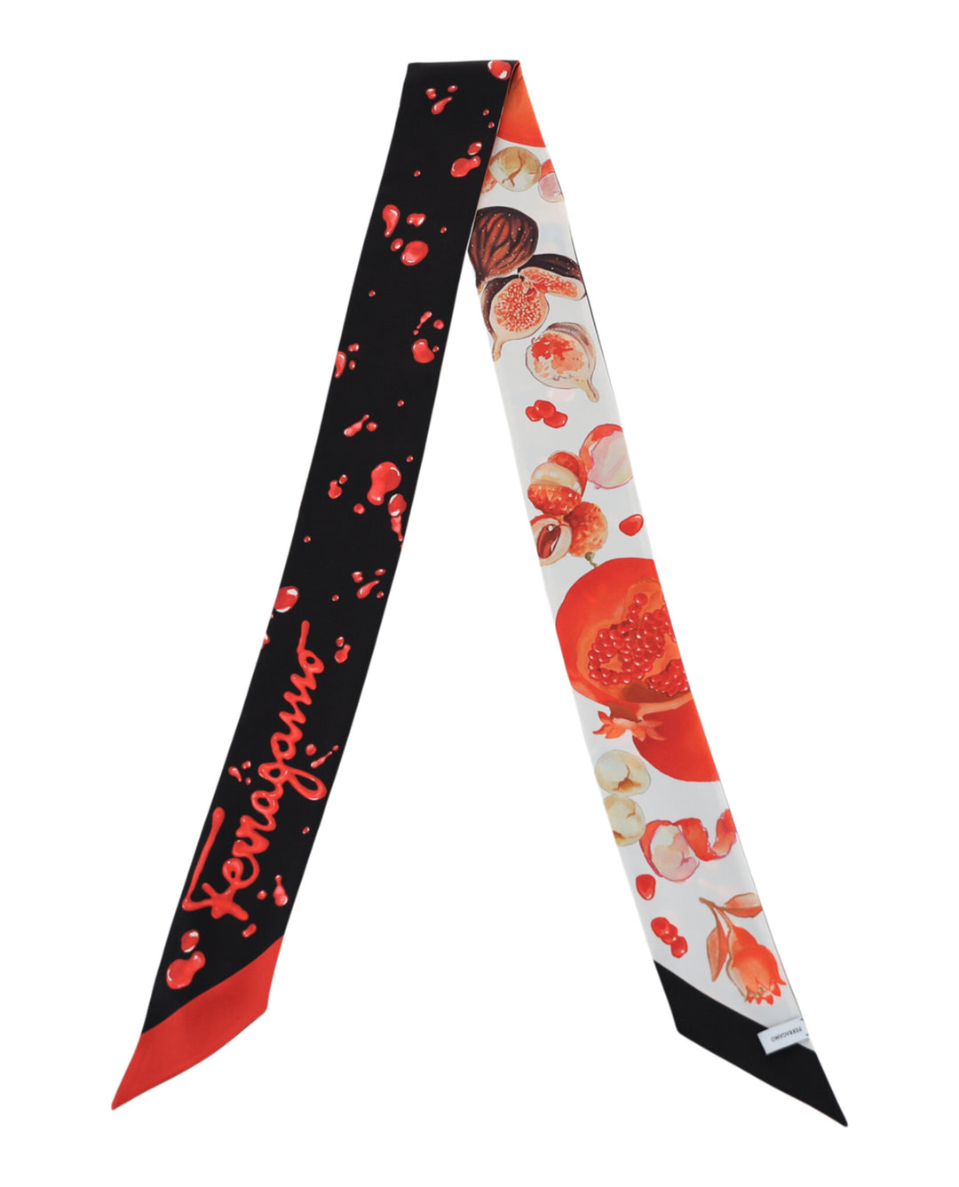 Ferragamo正規品/関税送料込み SILK BANDEAU Scarf Salvatore Ferragamo Fig Print Silk Bandeau | ShopSimon