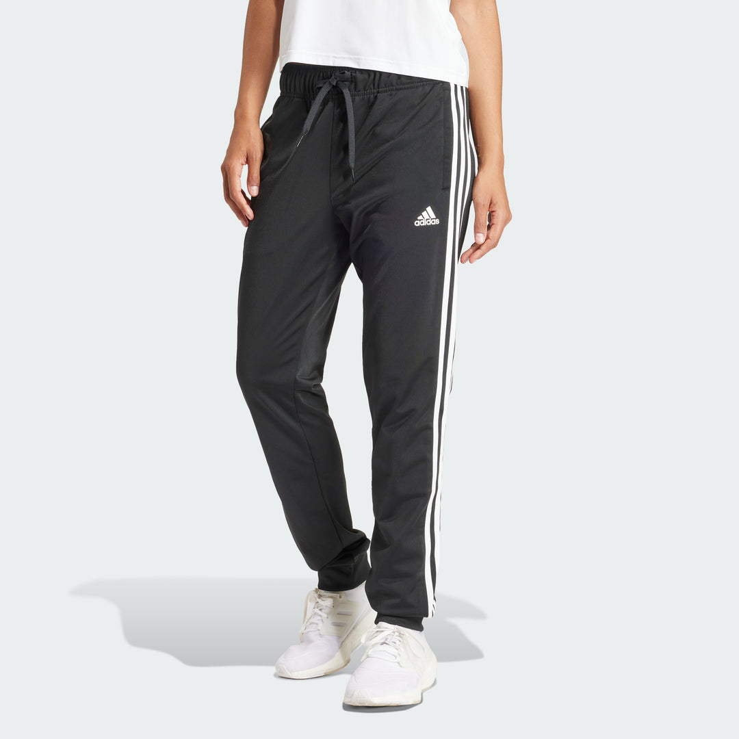 adidas Women's Primegreen Essentials Warm-up Slim Tapered