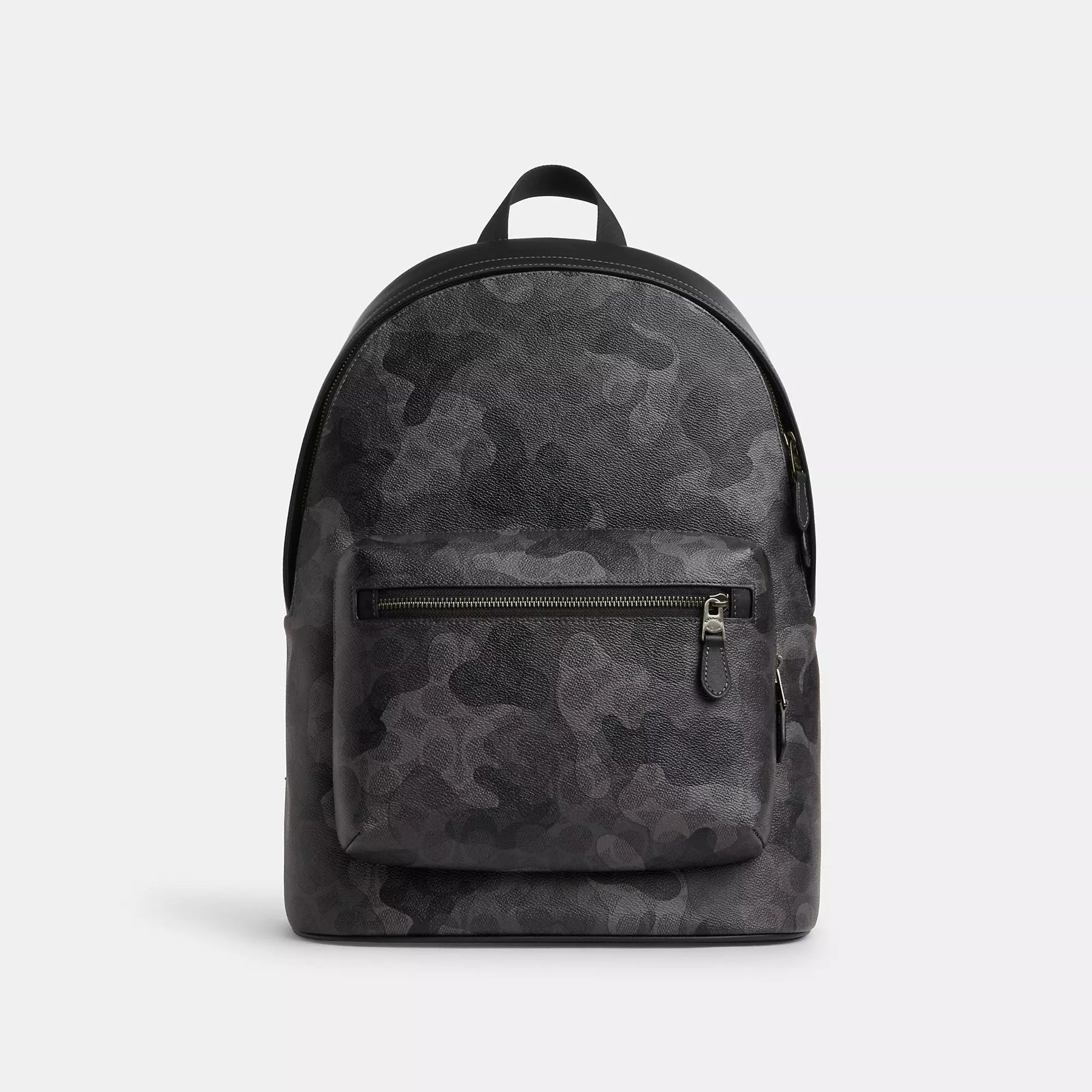 coach camouflage backpack men green multi Track Pack In Signature Canvas With Camo Print RS-CL Robinsons Singapore Signature coated canvas and smooth calf leather Inside zip cell phone and multifunction pockets Inside tech sleeve Drawstring and speedclip closures fabric lining Top handle with 2 1/4 drop Outside zip and slip pockets Outside zip access to interior Adjustable shoulder straps 10 1/2 (L) x 16 1/2 (H) x 6 (W) Style No. Restored Hitch Backpack 13 In