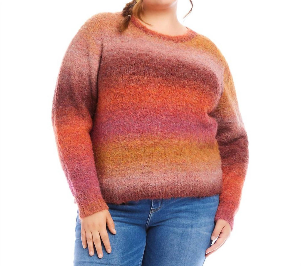 Karen Kane Plus Size Color Block Sweater Dillard's Karen Kane