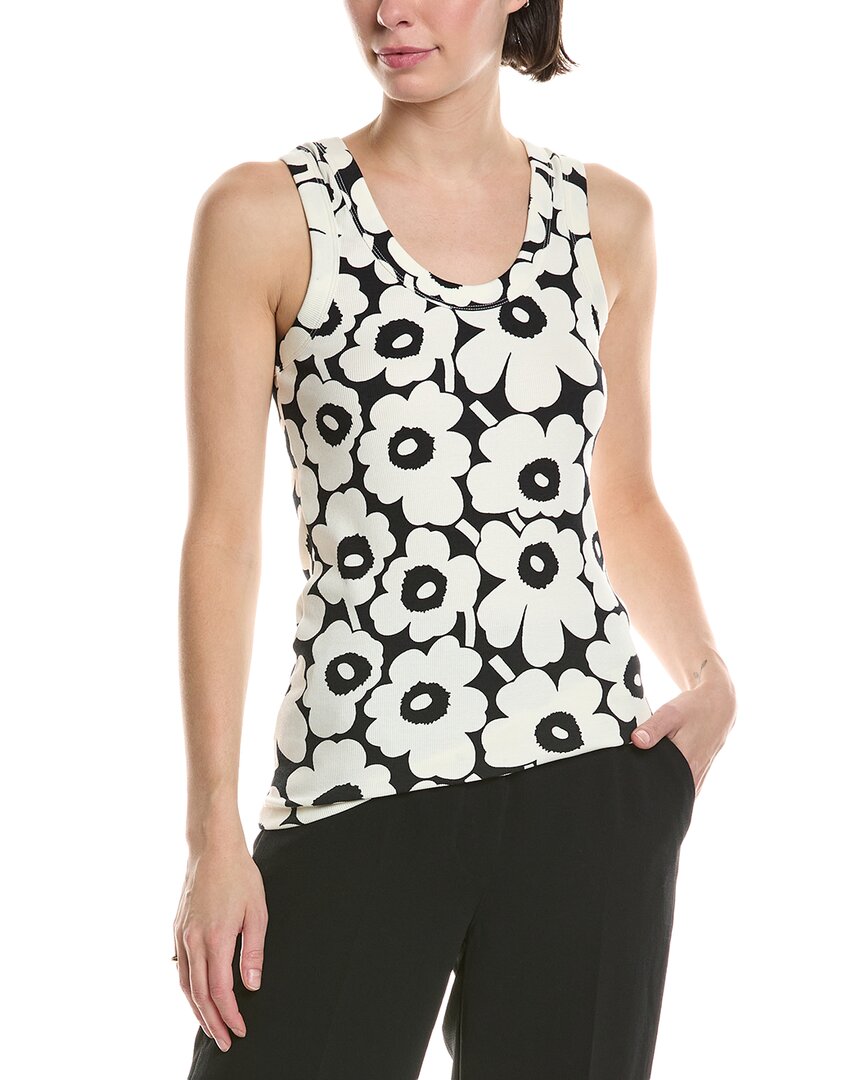 マリメッコ　marimekko タンクトップ　Sサイズ marimekko（マリメッコ）の「Uusia Unikko / jersey top（タンクトップ