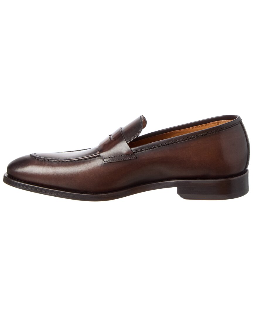 Antonio Maurizi Leather Penny Loafer | ShopSimon