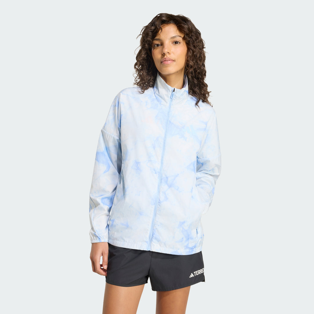 adidas Women's Terrex Multi Spray Dye Clima365 Wind Jacket | ShopSimon