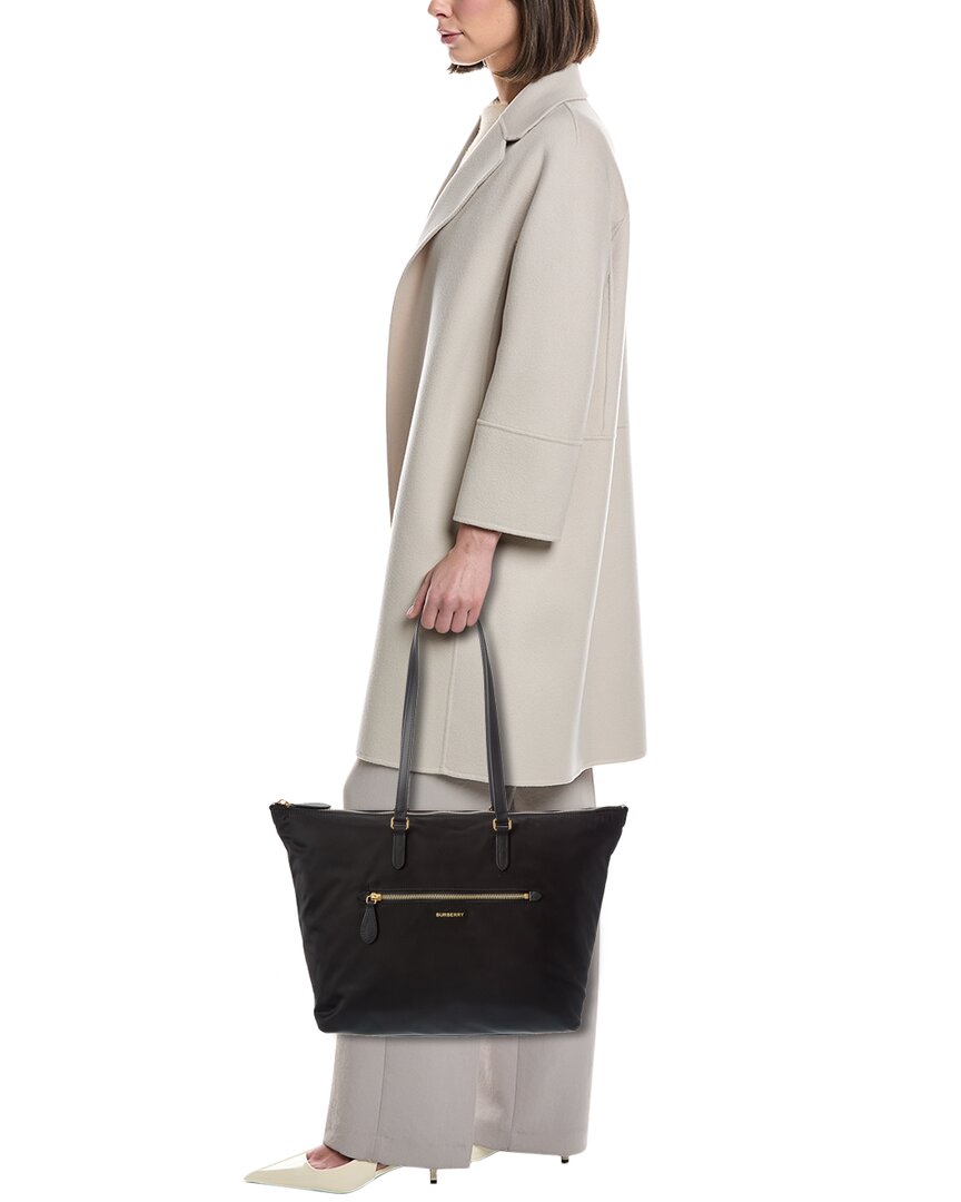 Burberry Zip Nylon Tote | ShopSimon