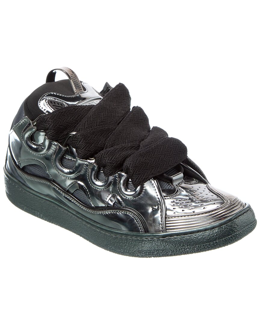 LANVIN Basses Curb Xl Leather Sneaker | ShopSimon