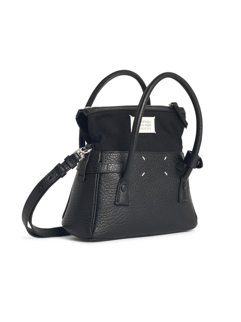 【関税＆送料込み】Maison Margiela 'East West' Black Leathe Maison Margiela 'East West' Black Leather Bag | ShopSimon