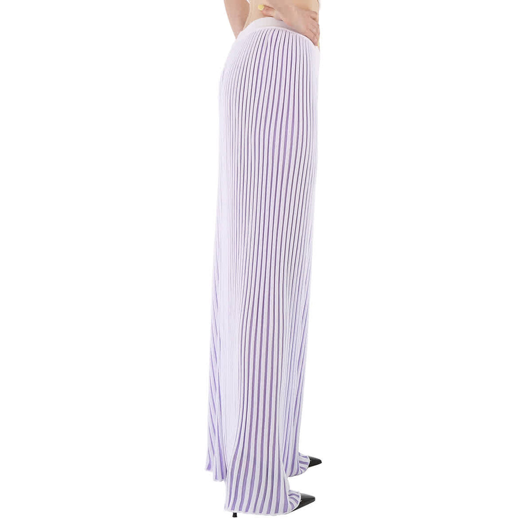 MM6 Maison Margiela Pleated Wide Leg Pants | ShopSimon