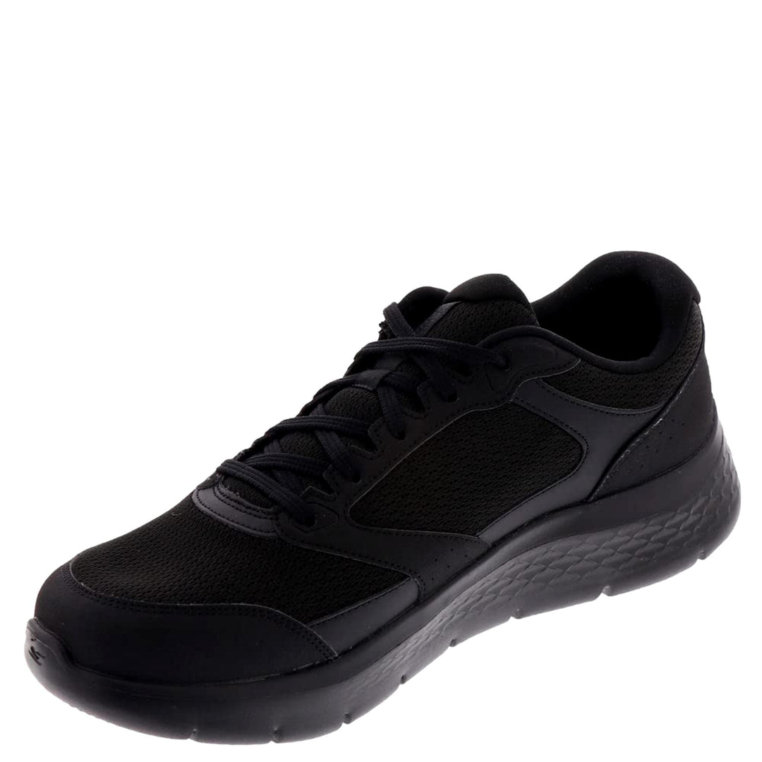 Skechers Men's Go Walk Flex Lace-up Black 216480-bbk | ShopSimon