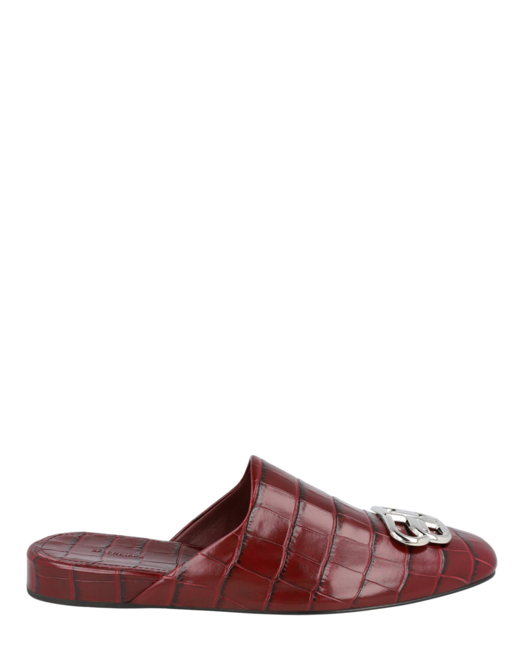 Balenciaga Croc Embossed Leather Cosy BB Mule | ShopSimon display picture 3