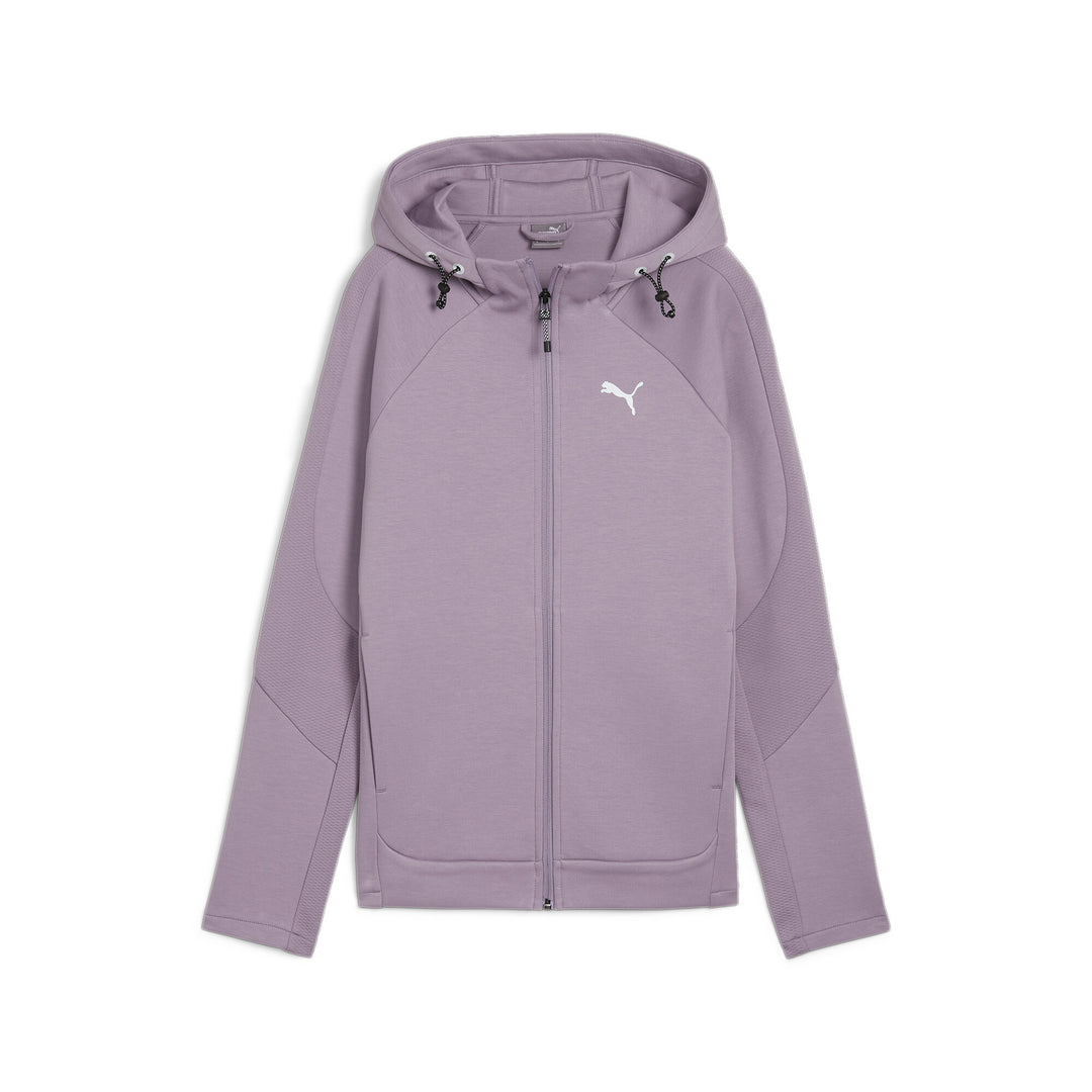 Puma Women s Evostripe Full Zip Hoodie Purple Hoodies